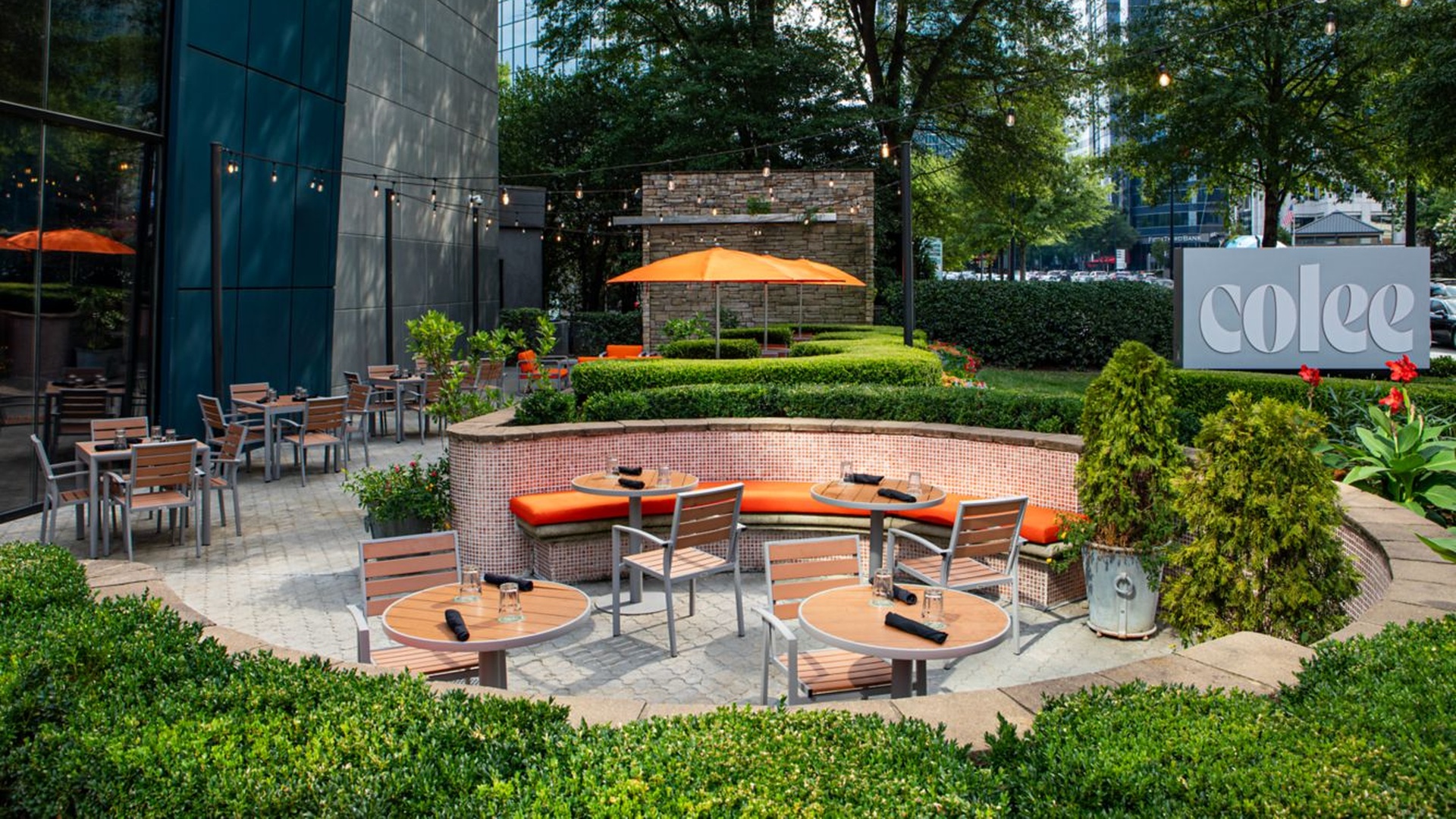 area of the Hotel Colee in Buckhead, Atlanta