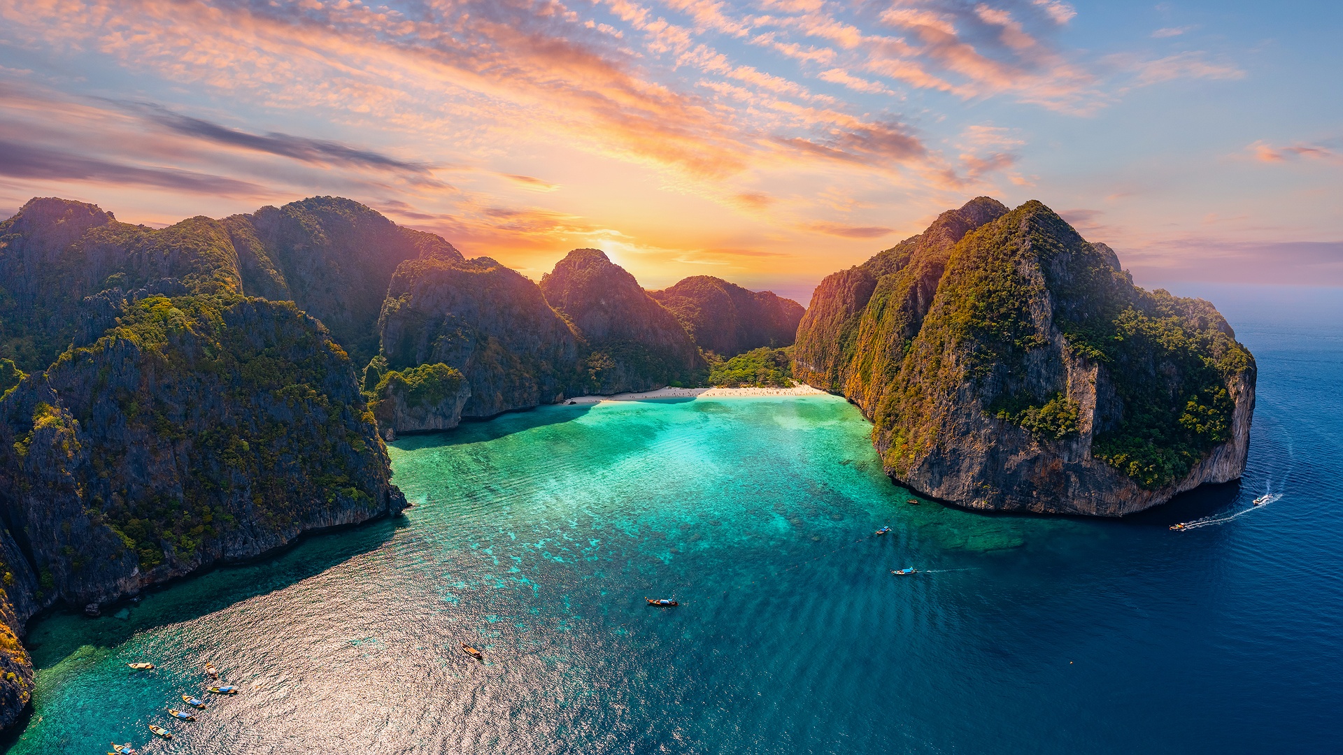 Phi Phi Islands in Phuket, Thailand