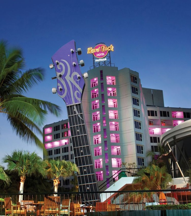 Hard Rock Hotel Pattaya top view