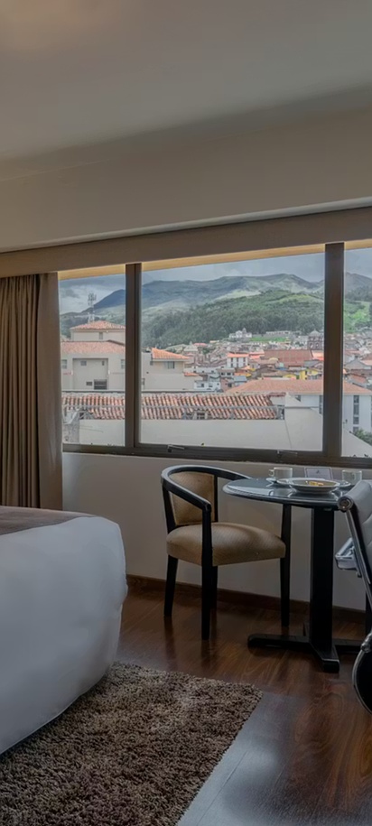 a bedroom at the Jose Antonio Cusco Hotel, located in Cusco, Peru