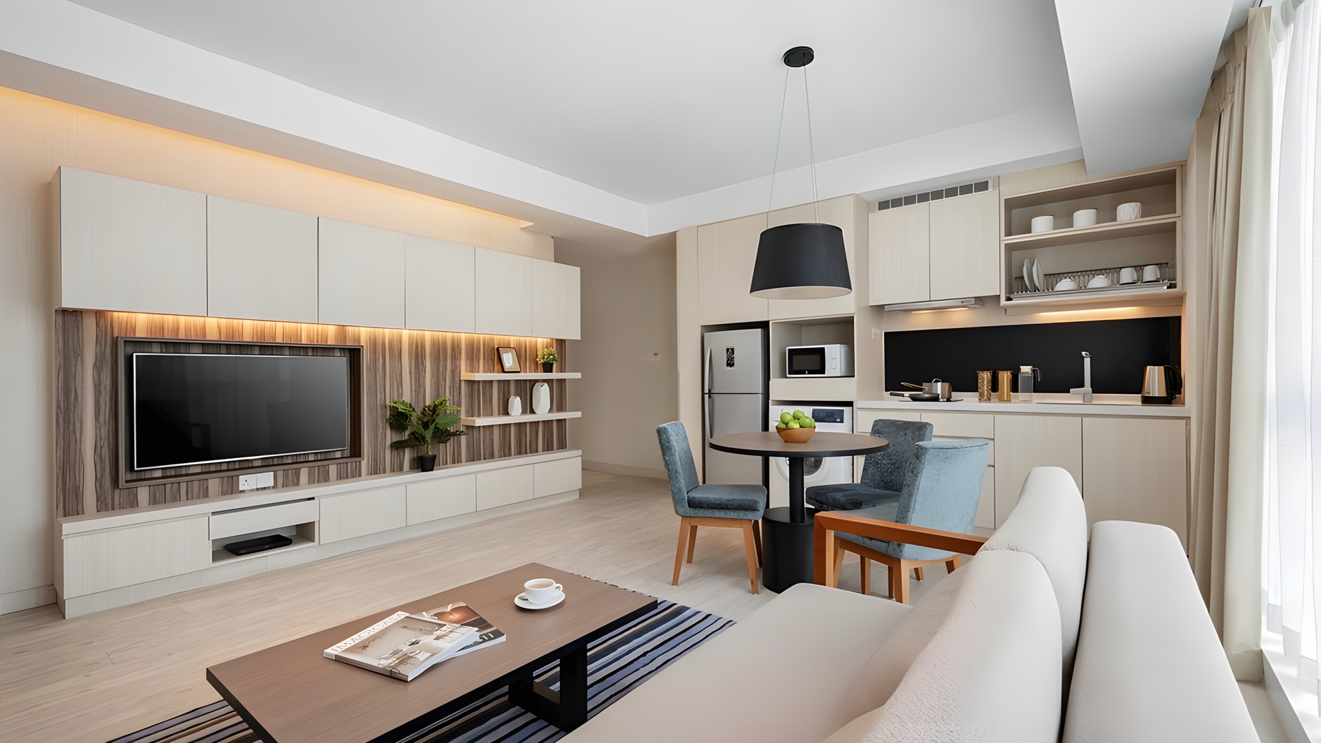 room at the Oasia Suites Kuala Lumpur by Far East Hospitality