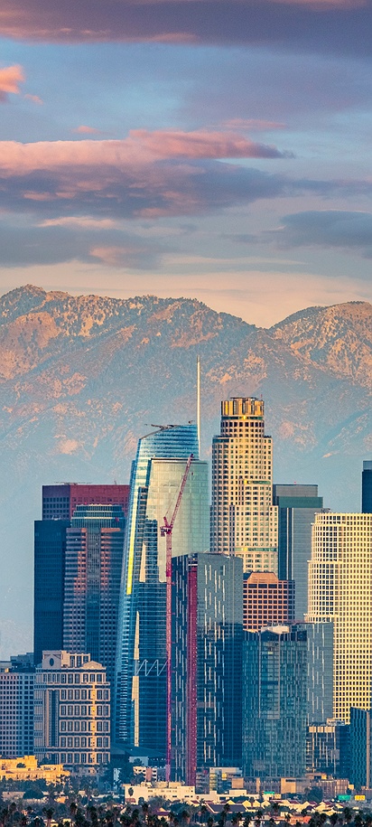 Los Angeles city view