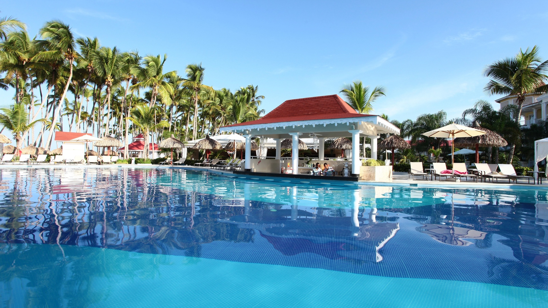 Bahia Principe Luxury Bouganville resort pool view