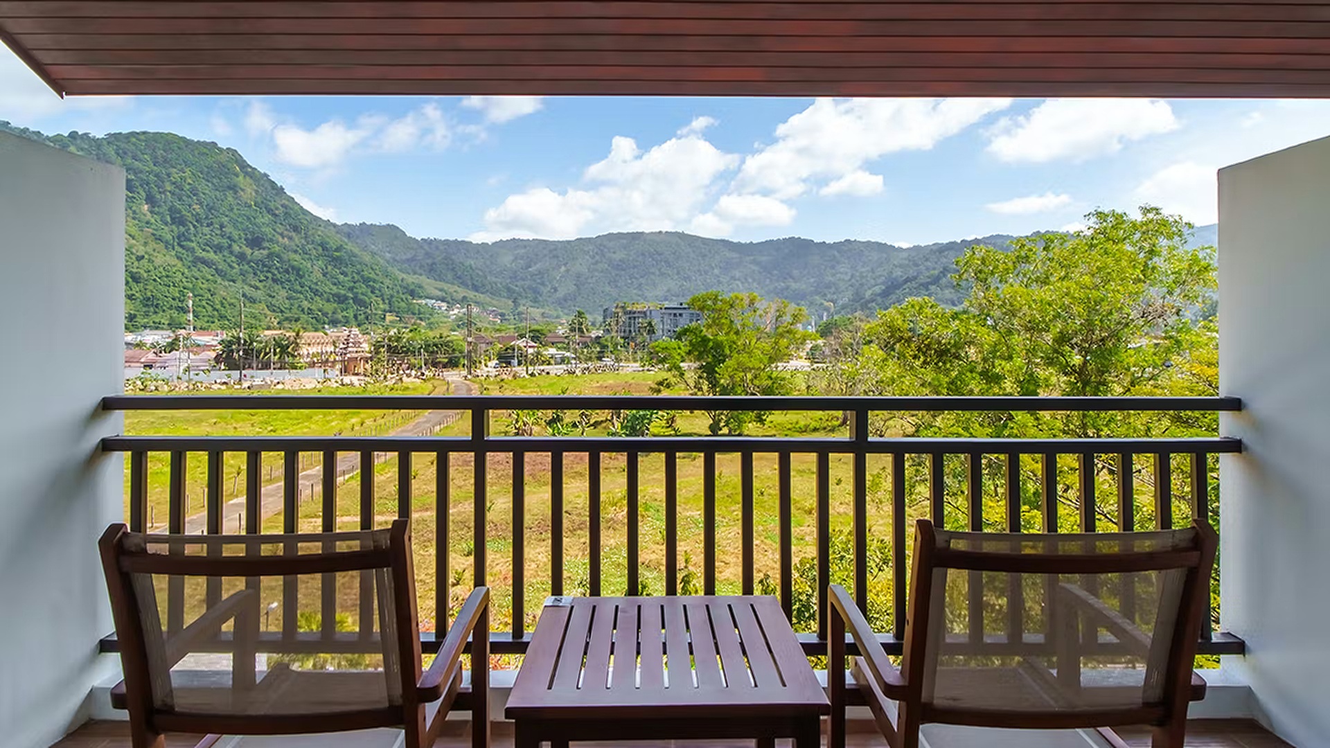  balcony view from a room at the Sunprime Kamala Beach resort in Thailand