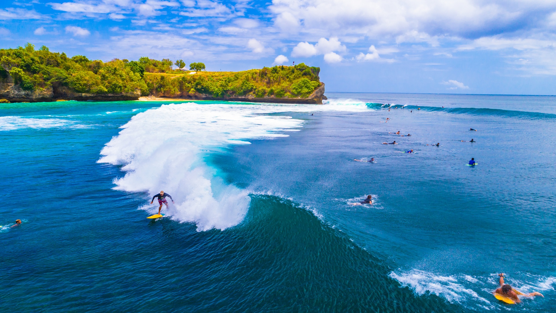 Balangan Beach in Bali, Indonesia