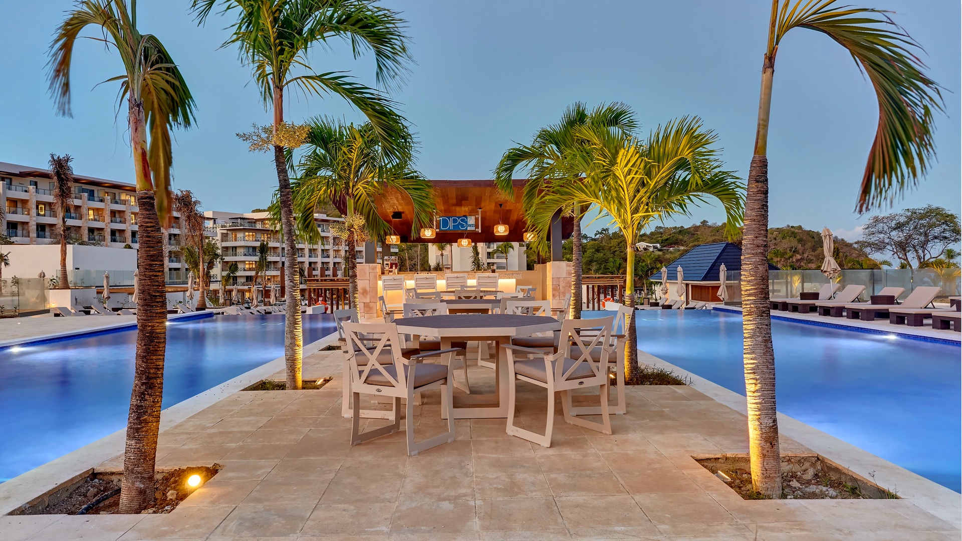 Royalton Saint Lucia pool area view