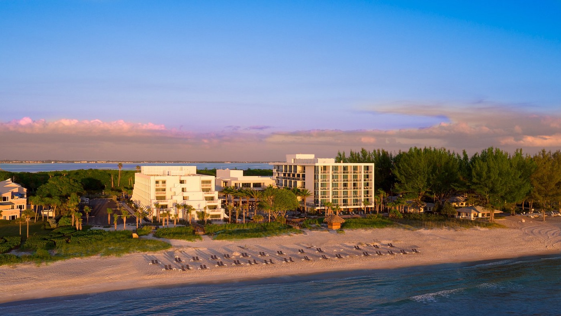 Zota Beach Resort aerial view