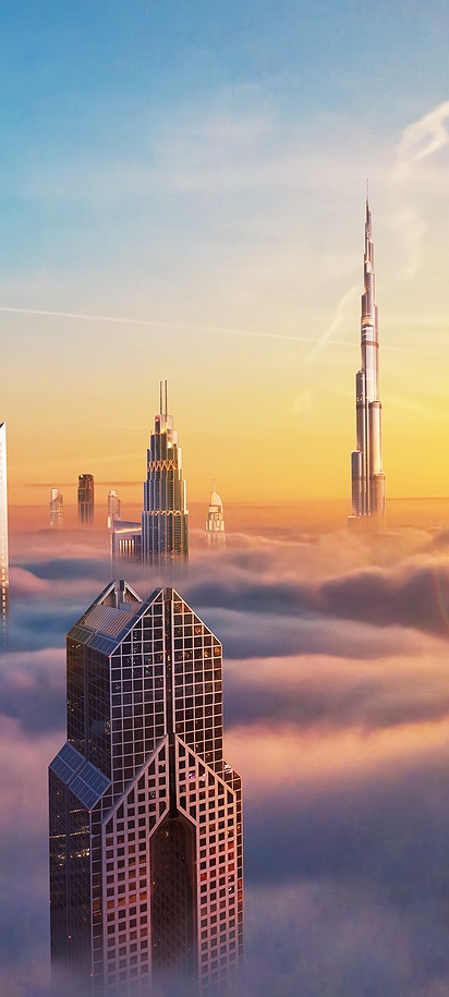 Burj Khalifa in Dubai