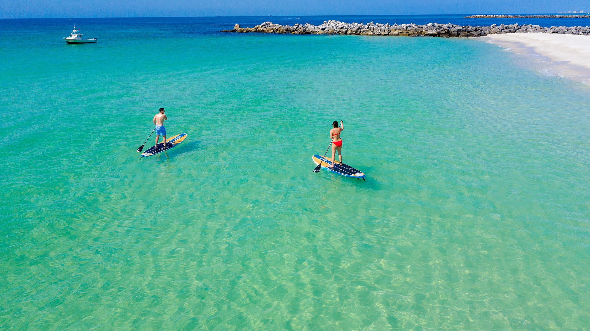 emerald-green waters Panama City Beach, Florida
