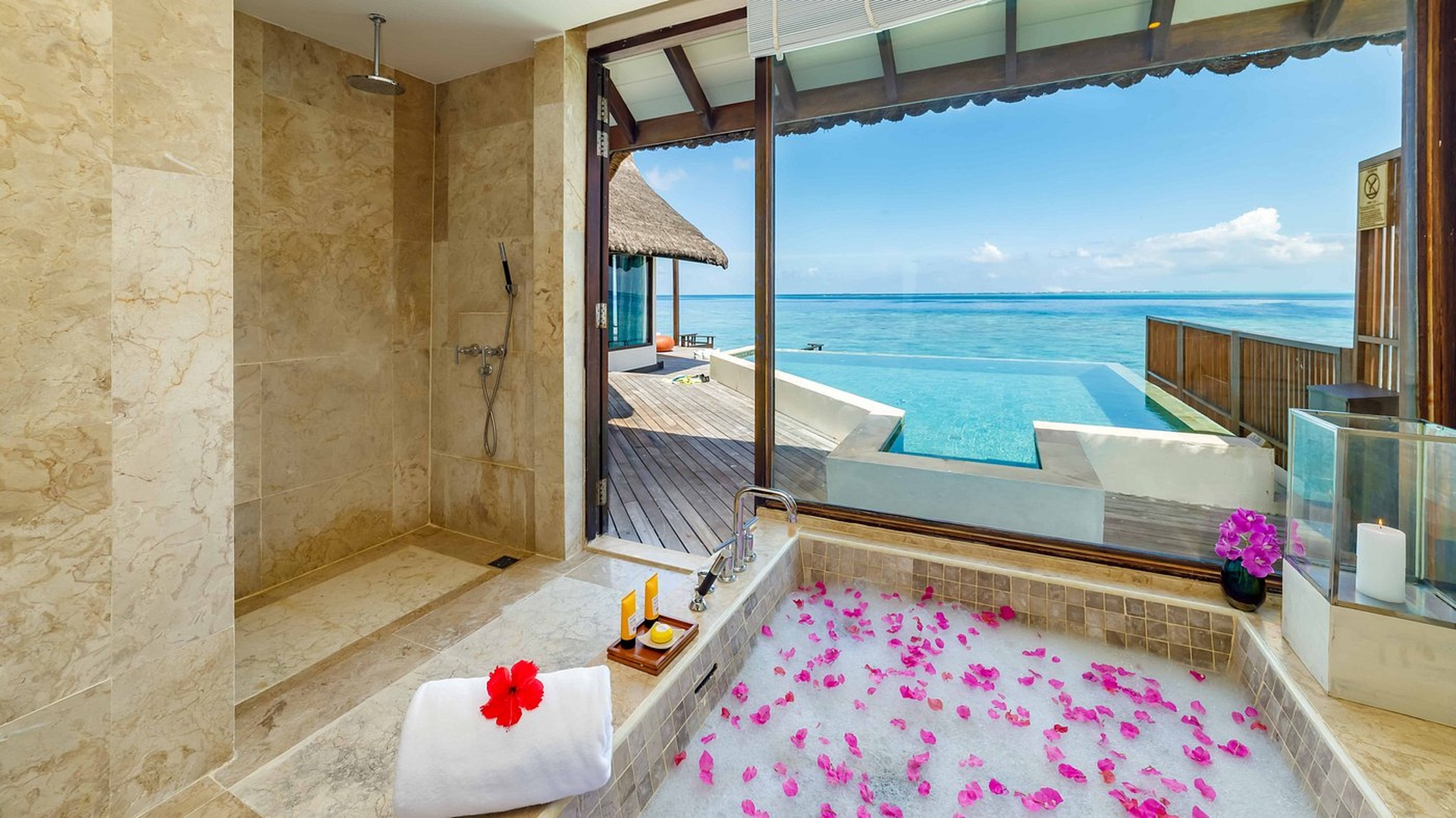luxury overwater villa at Ozen Reserve Bolifushi
