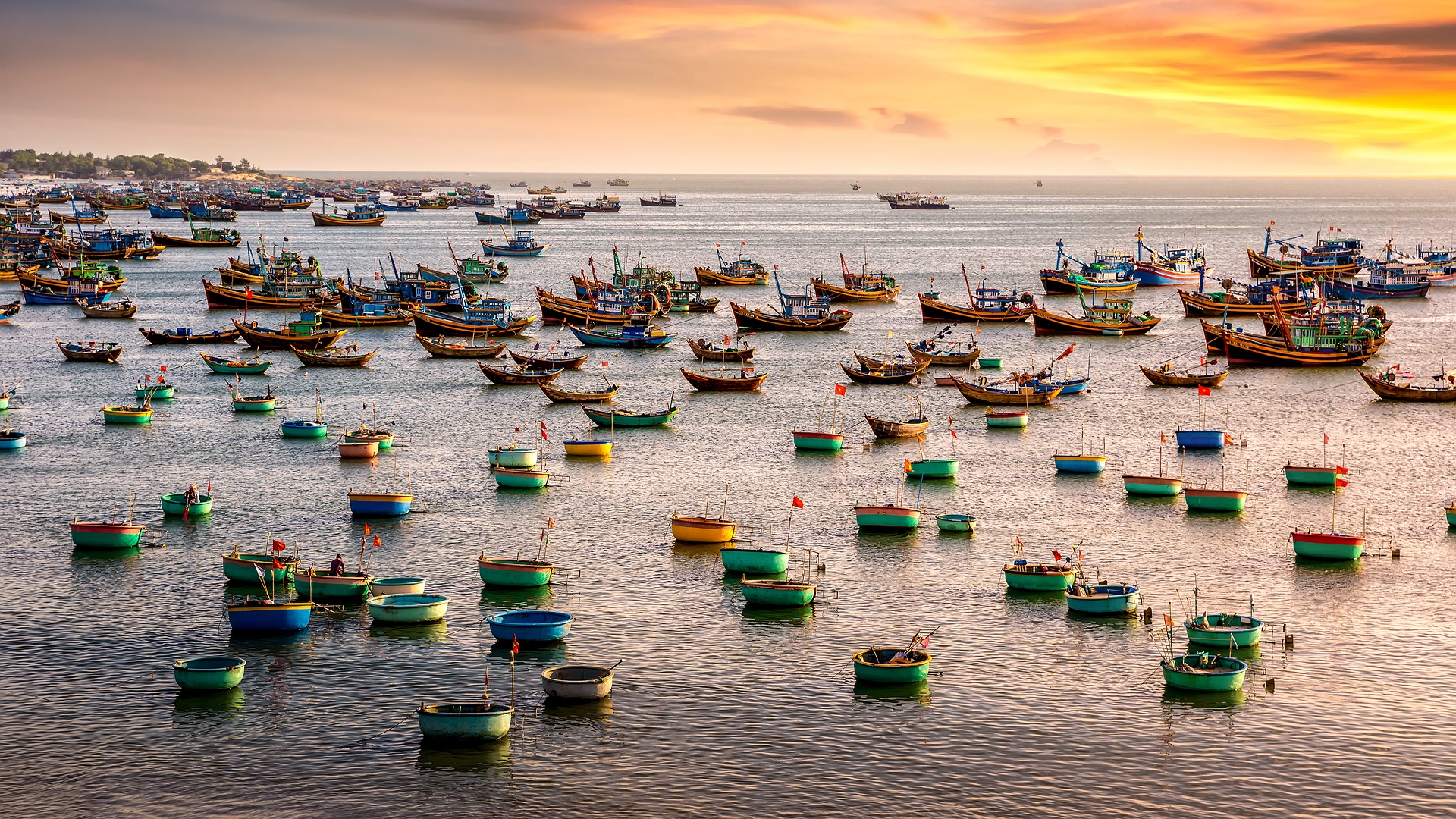 Mui Ne Fishing Village in Phan Thiet, Vietnam