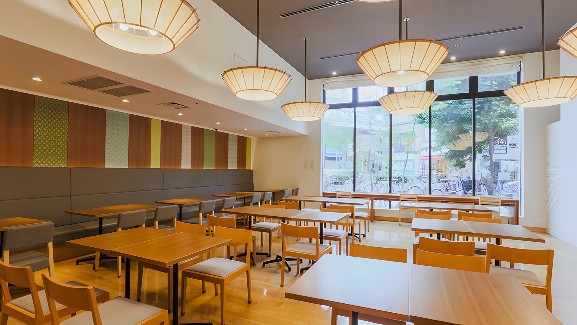 dining area at the Hotel Gracery Kyoto Sanjo in Kyoto, Japan