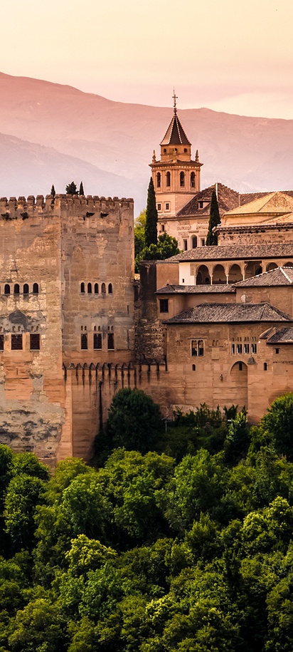 Alhambra in Granada, Andalusia