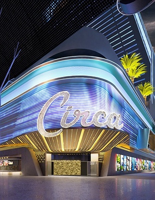 Circa Resort & Casino full exterior view