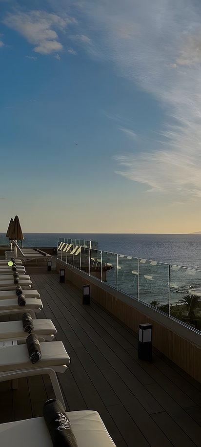 a sunset view from the H10 Costa Adeje Palace
