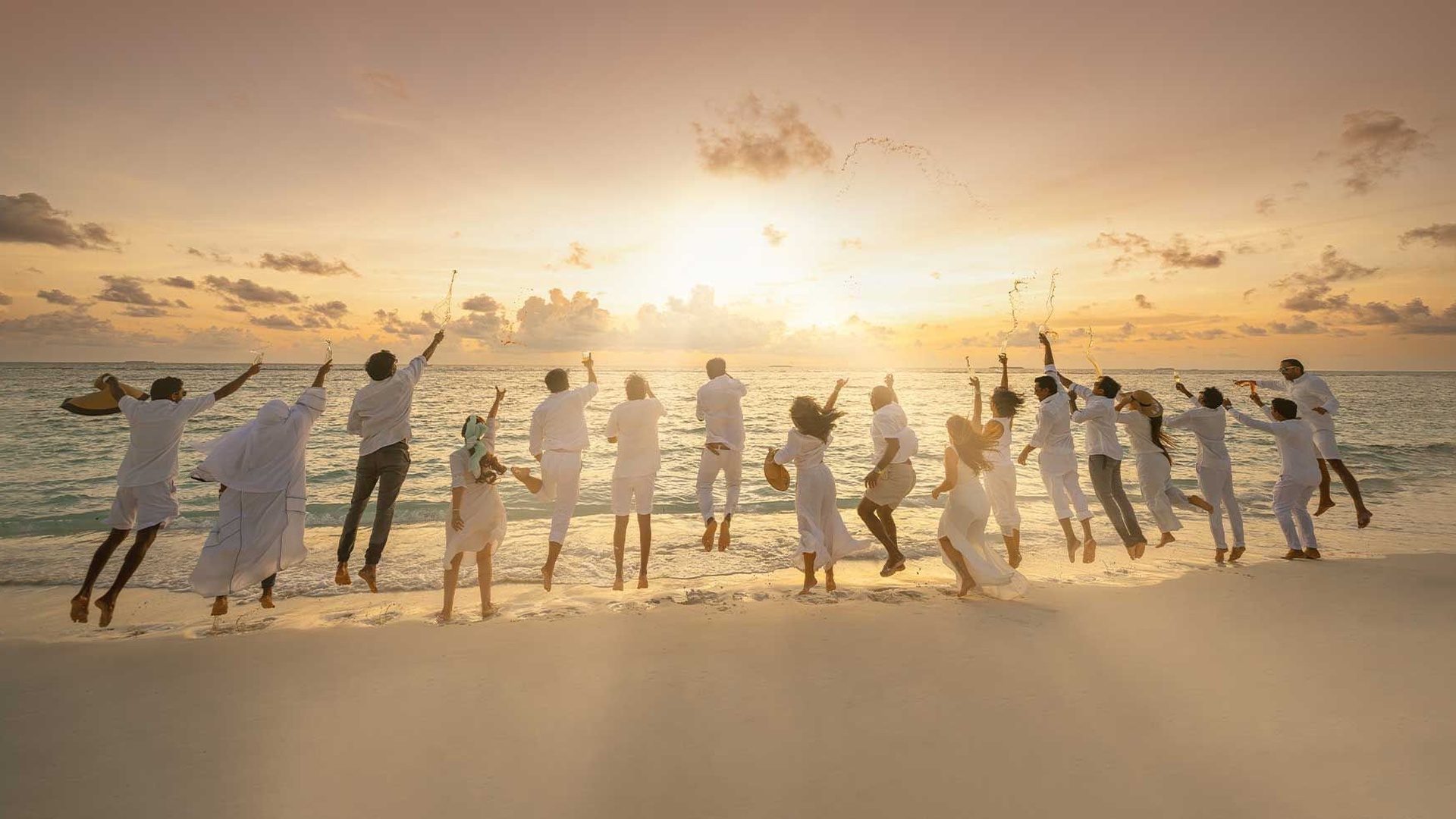 beach in the Maldives
