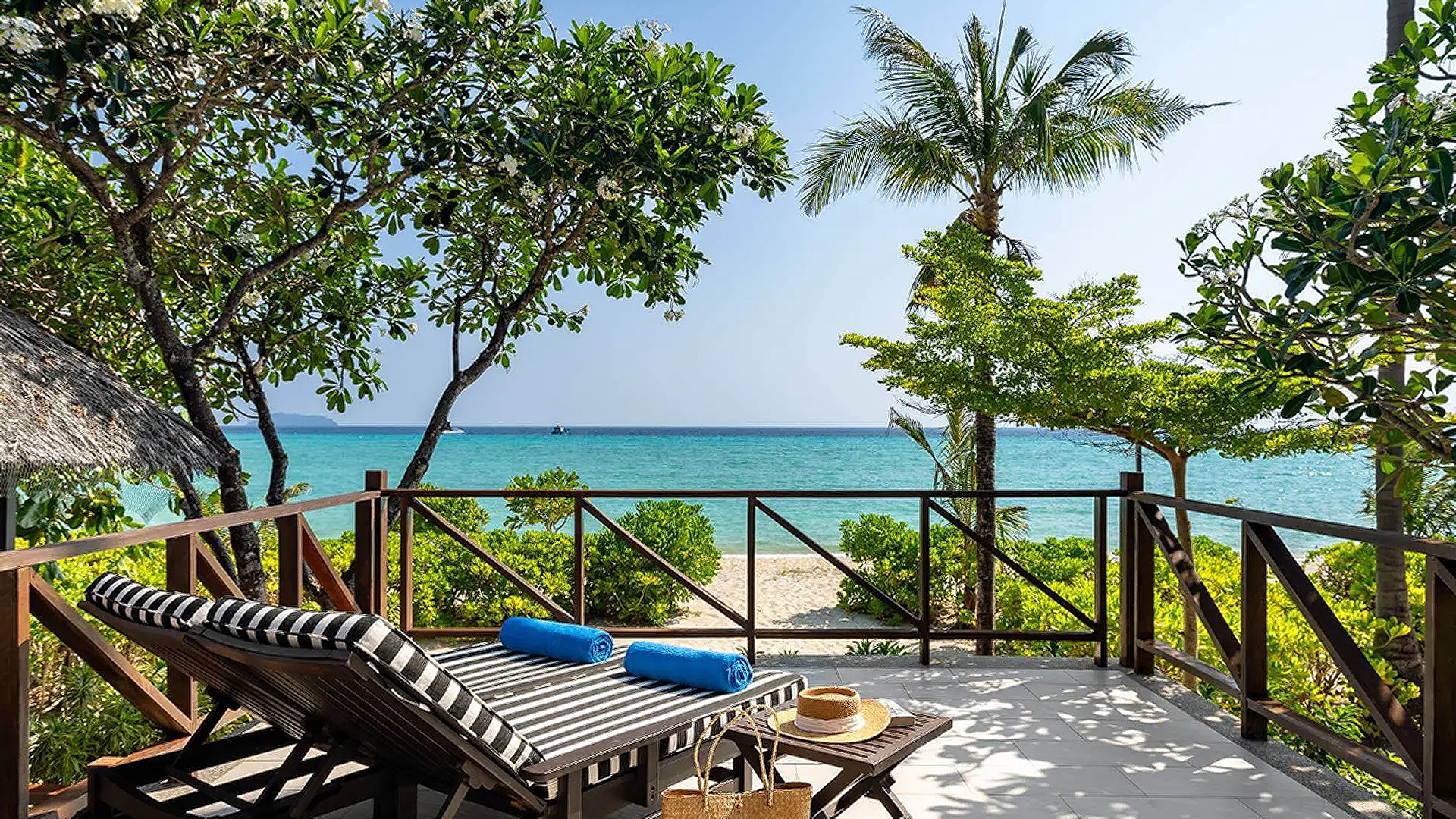 a relaxing holiday moment at the SAii Phi Phi Island Village resort in Thailand