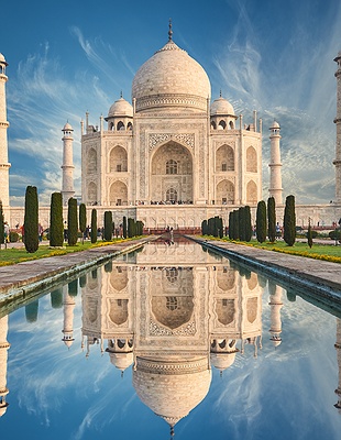 Akshardham temple in Delhi, India