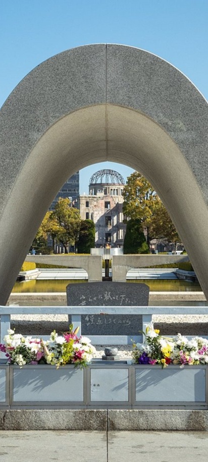 the Cenotaph for the Victims of the Atomic Bomb
