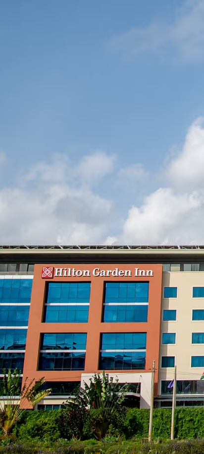 the Hilton Garden Inn Nairobi Airport, a hotel located in Nairobi, Kenya