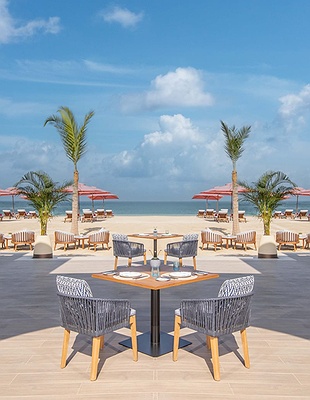 Anantara Mina Al Arab Ras Al Khaimah resrt top view