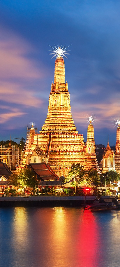 Wat Arun Buddhist temple in Bangkok