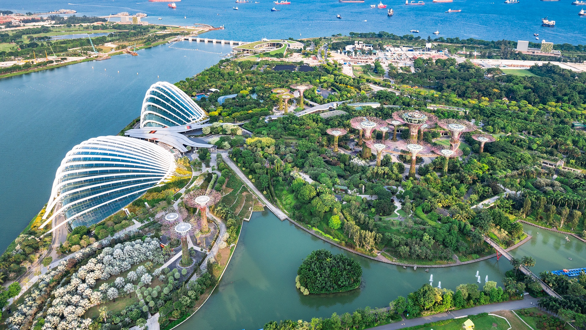Gardens by the Bay in Singapore