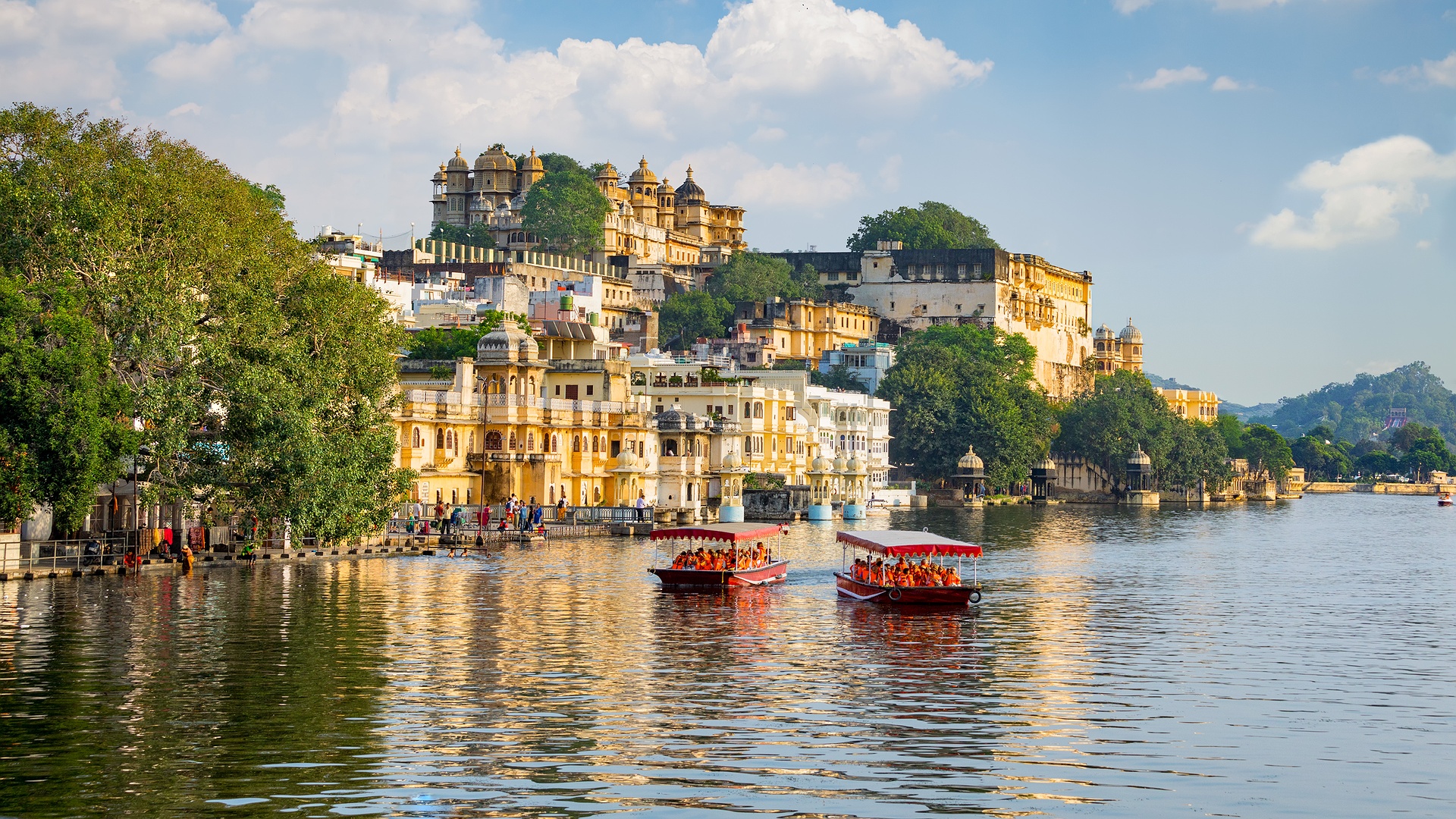 City Palace in Udaipur-Rajasthan, India