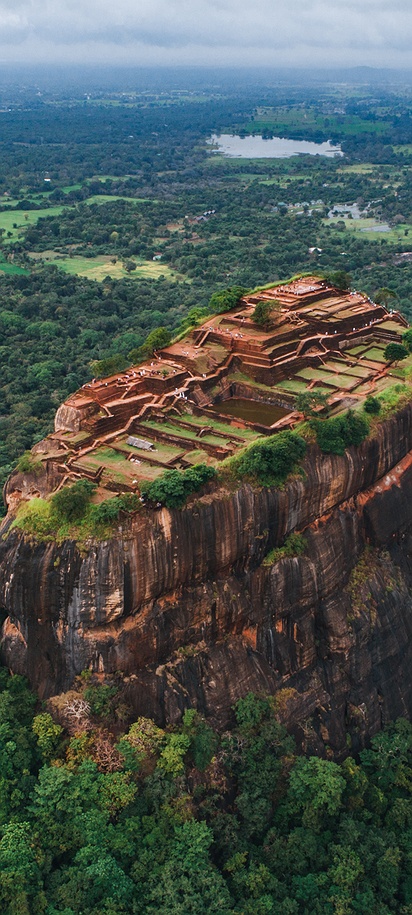Sigiriya, Lion rock in Sri Lanka