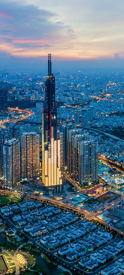 Ho Chi Minh City skyline