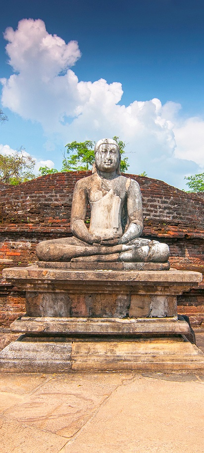 View of Polonnaruwa Vatadage