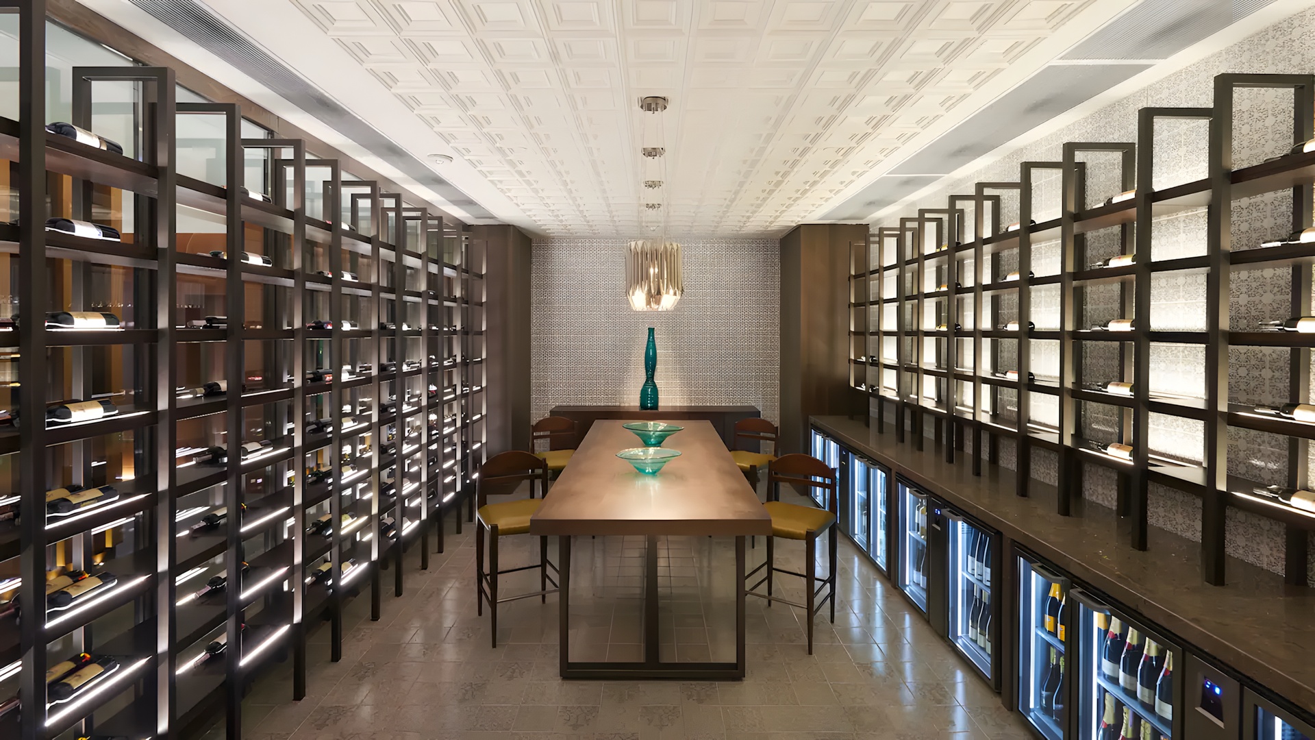 interior of the Sette Restaurant & Bar at Hyatt Regency Tashkent hotel