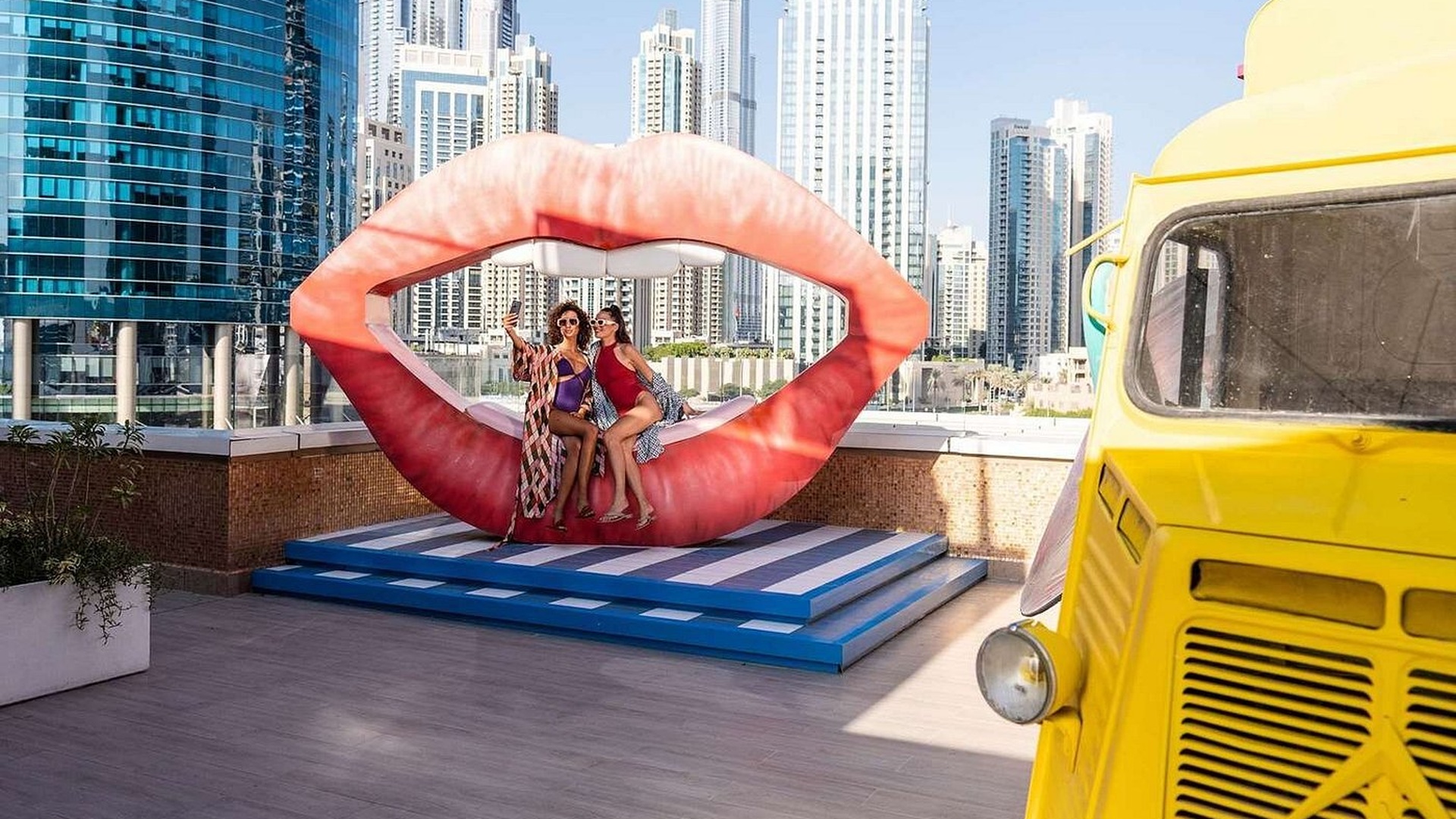 Pullman Dubai Downtown hotel view