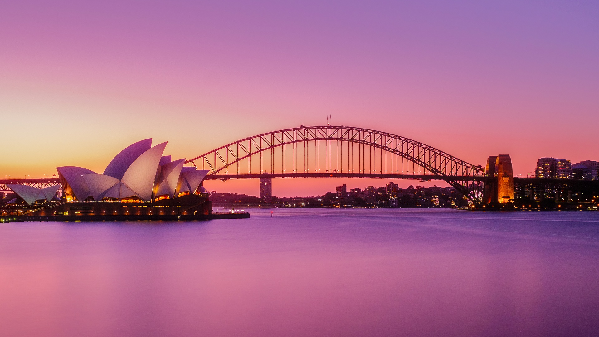 Iconic landmarks of Sydney
