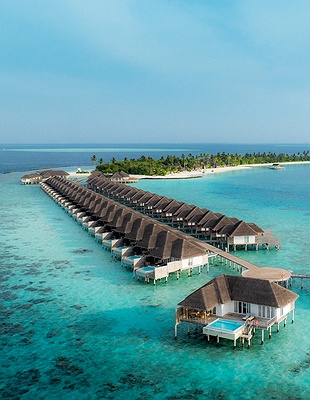 Sun Siyam Iru Veli full view, Maldives
