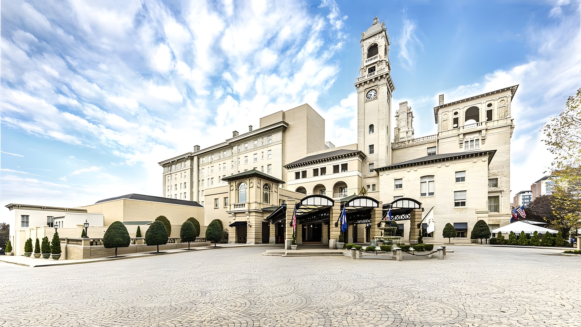 The Jefferson Hotel, a historic luxury hotel located in Richmond, Virginia