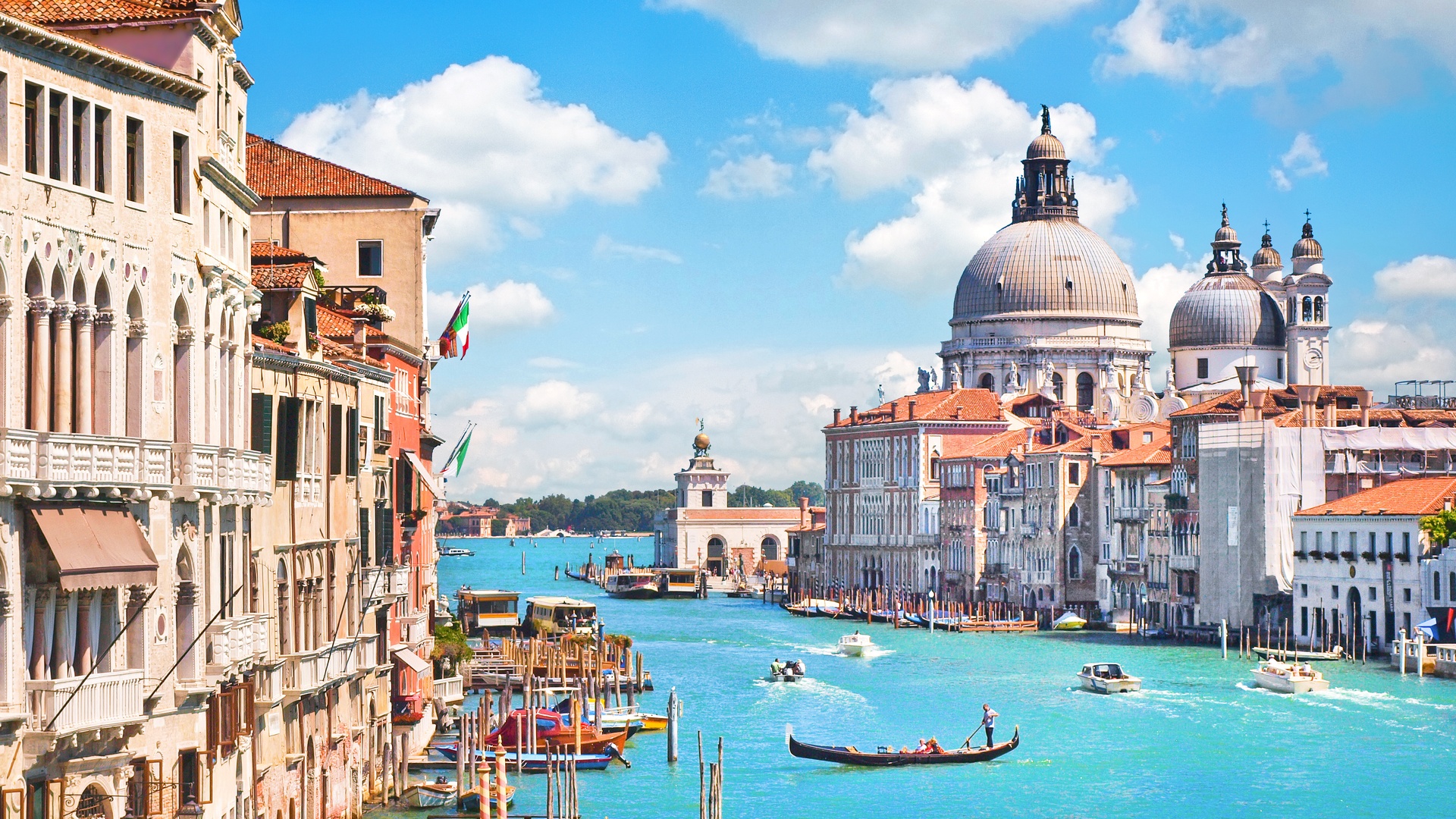 Grand canal at Venice, Italy