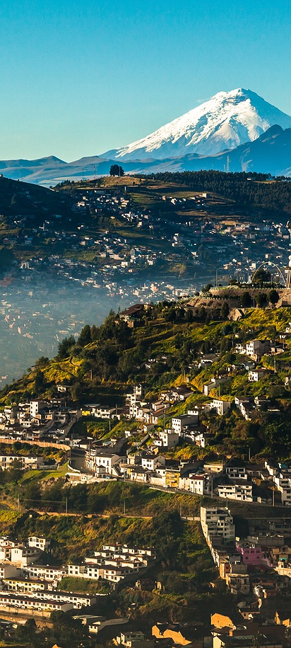 El Panecillo in Quito, Ecuador