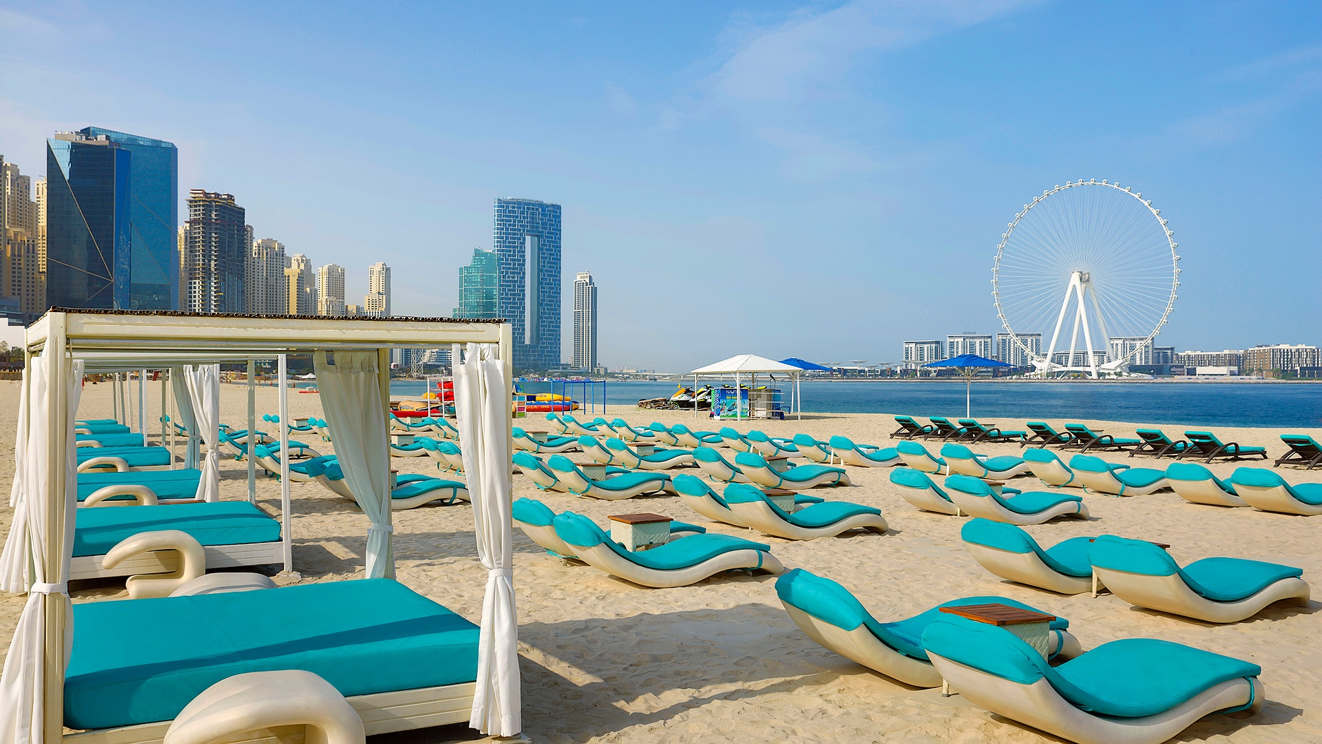 beach at the Al Habtoor Grand Resort, Autograph Collection