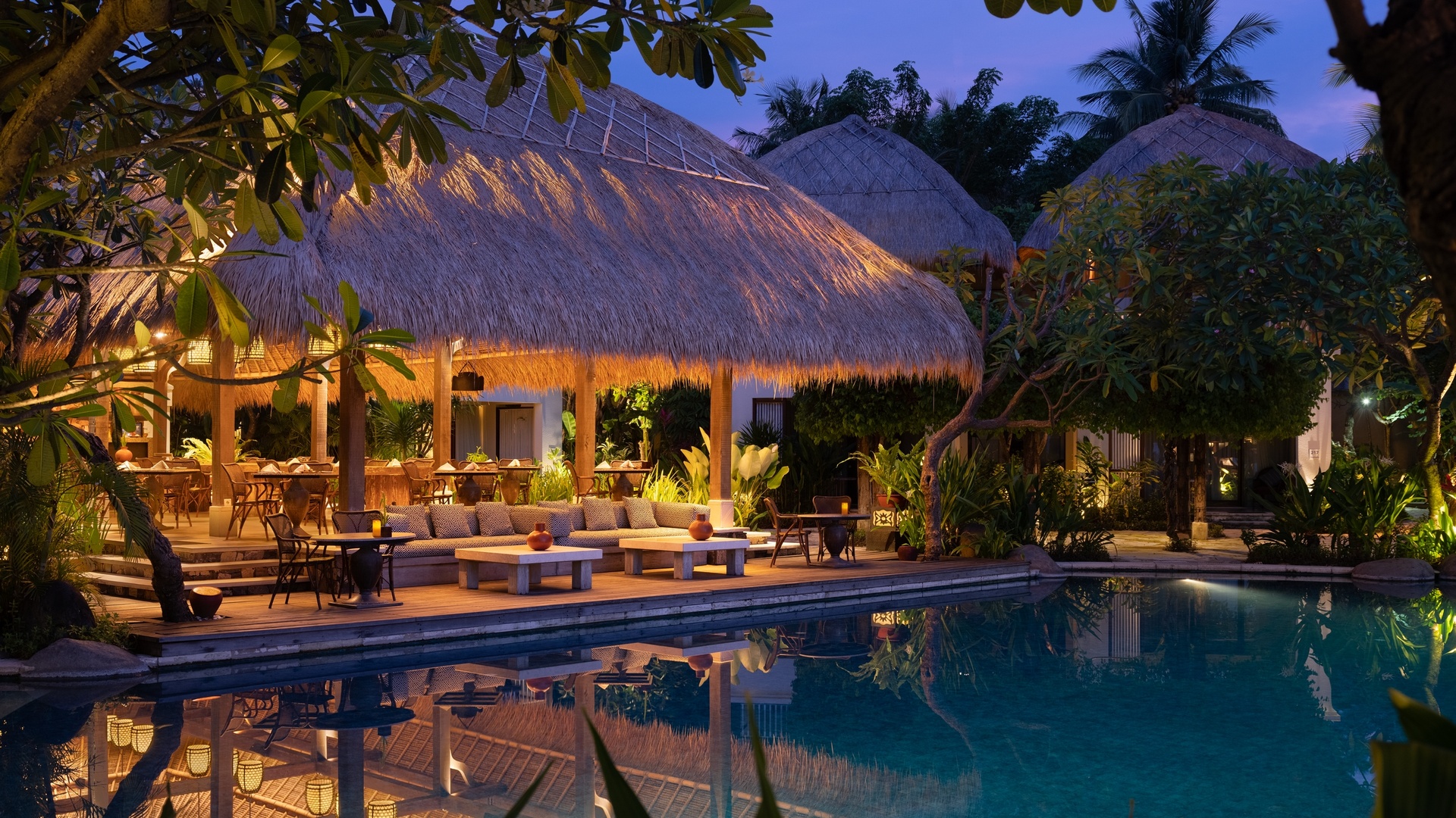 Sudamala resort pool view, Senggigi