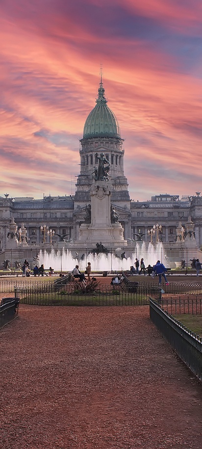 Plaza del Congreso in Argentina