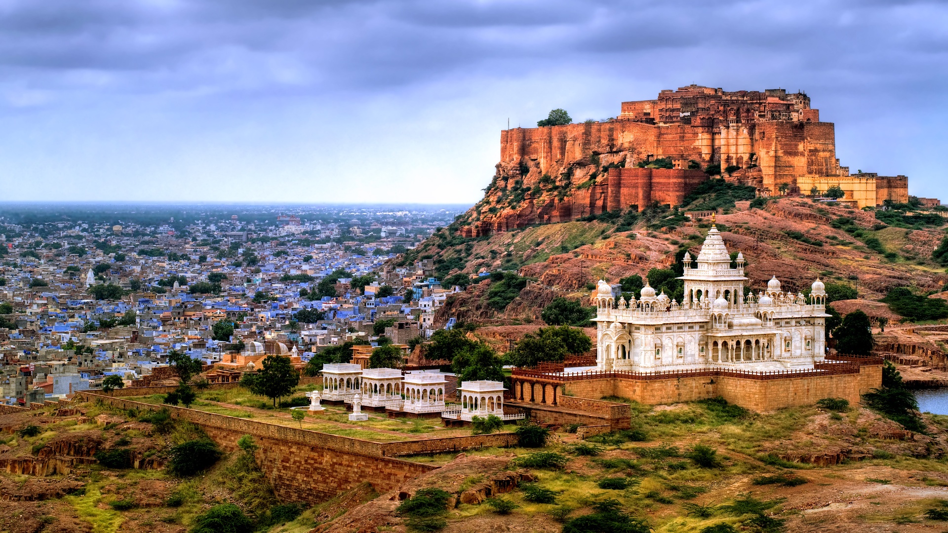  Mehrangarh Fort in Jodhpur exterior view