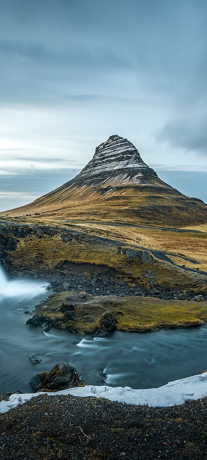 Kirkjufell Mountain in Summer