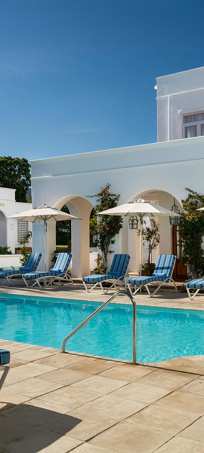 pool area of The Marine Hermanus