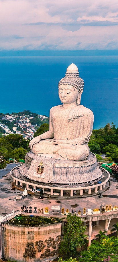 the famous Phuket Big Buddha