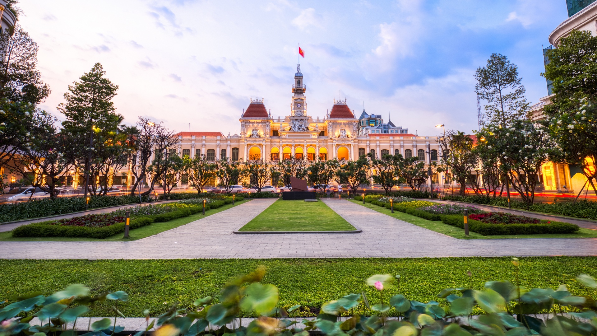 Ho Chi Minh City Hall, in Vietnam.