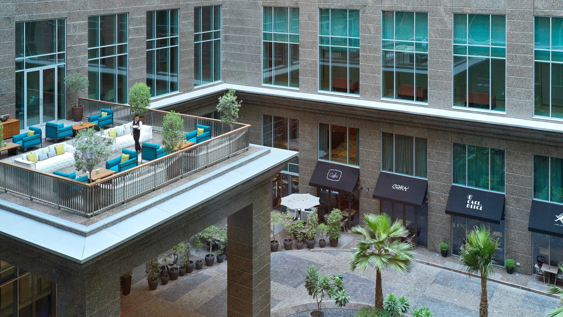 The Ritz-Carlton DIFC luxury hotel view