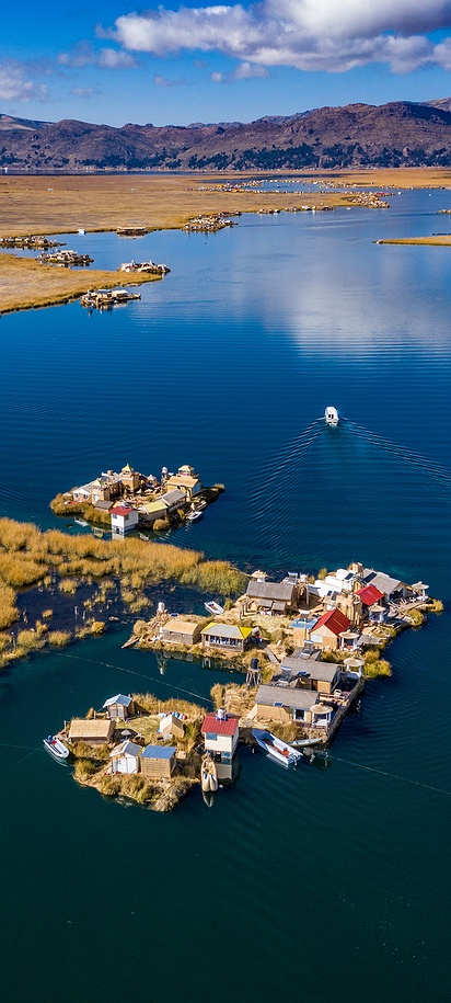 Lake Titicaca in Peru