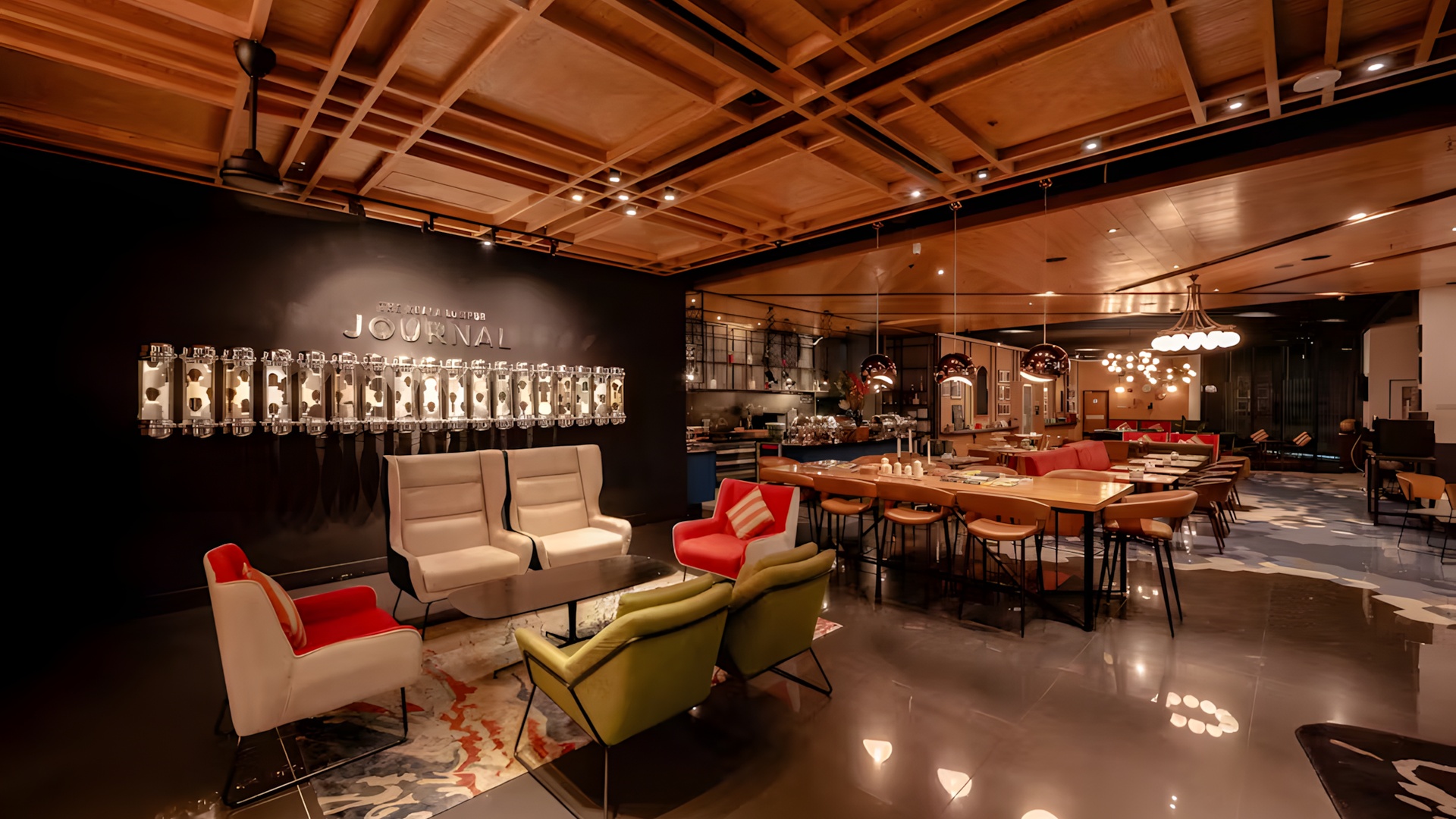 interior view of The Kuala Lumpur Journal Hotel