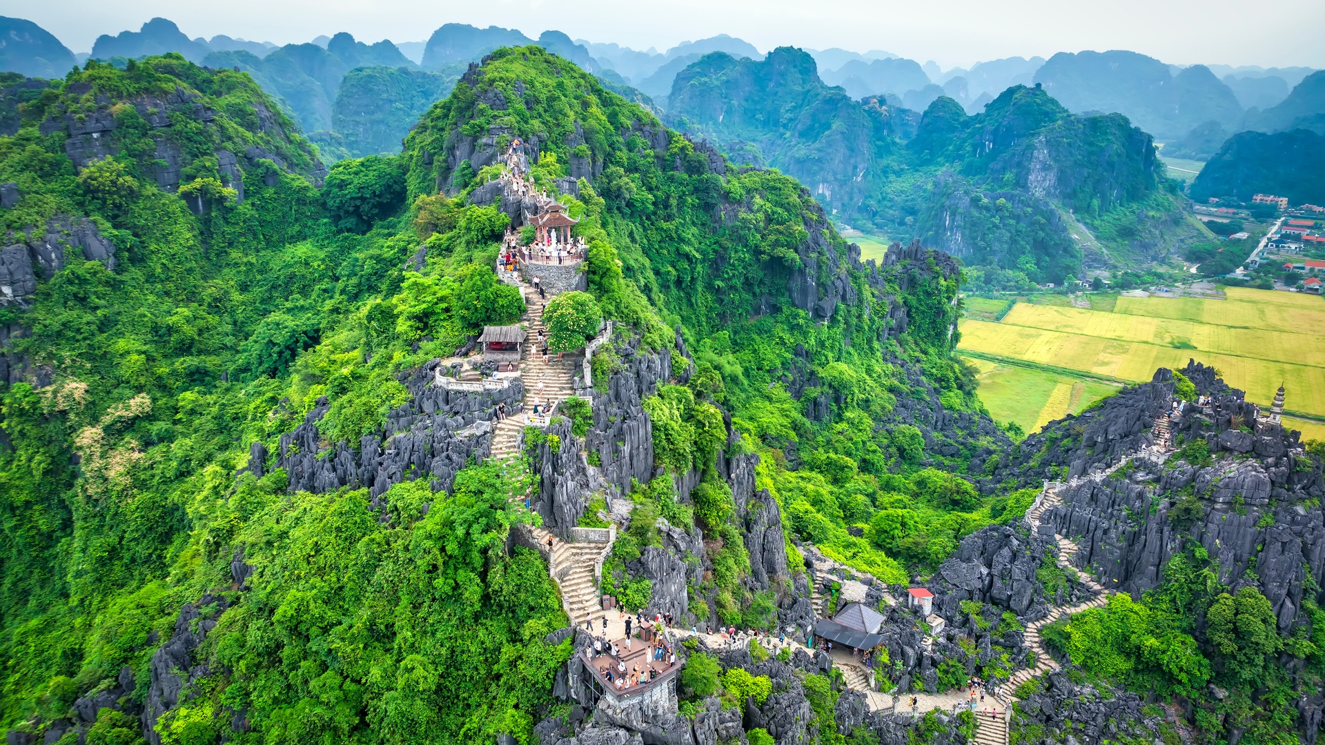 Mua Cave (Hang Mua) viewpoint in Ninh Binh, Vietnam